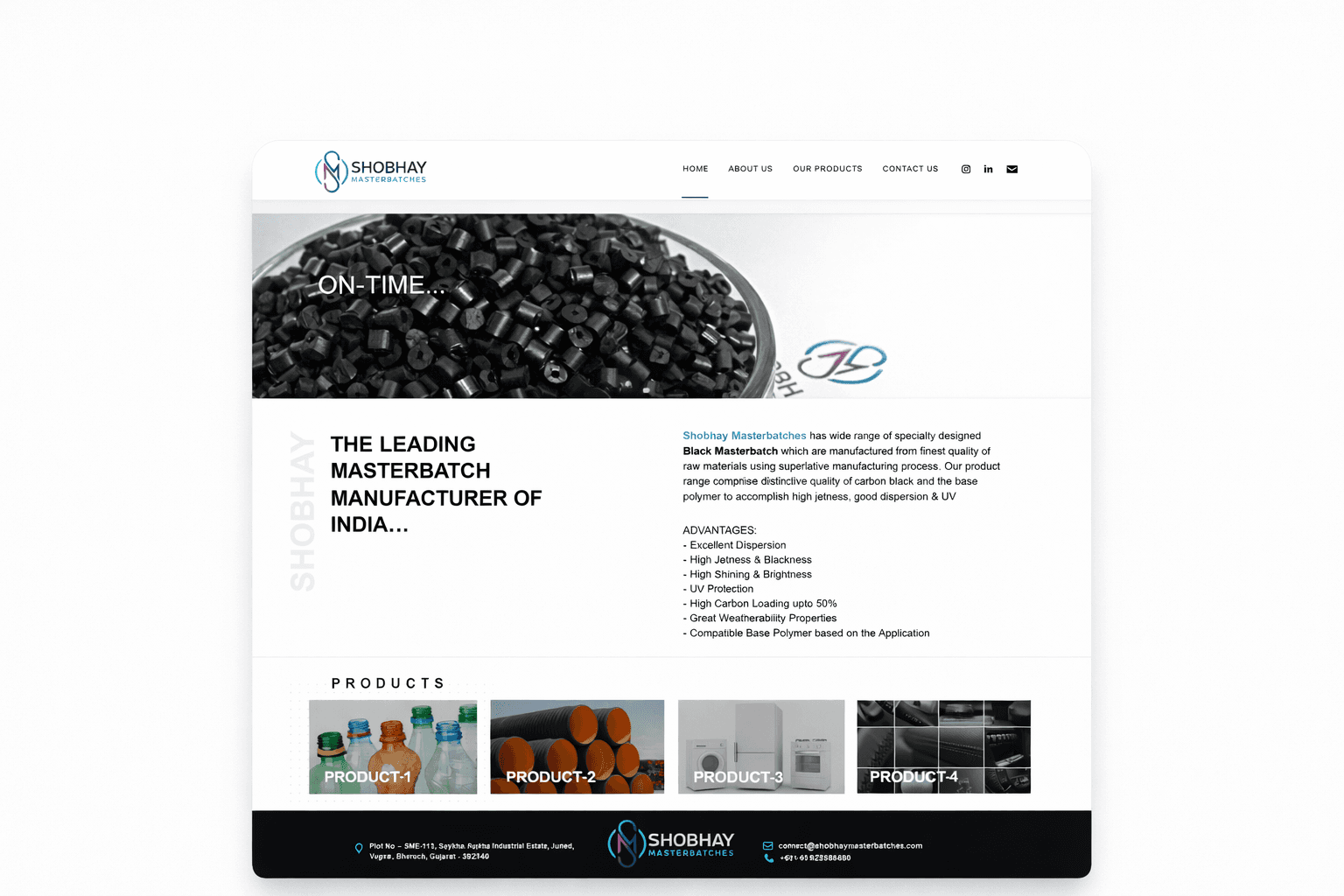 Manufacturing ERP & CRM Platform for Masterbatch Production