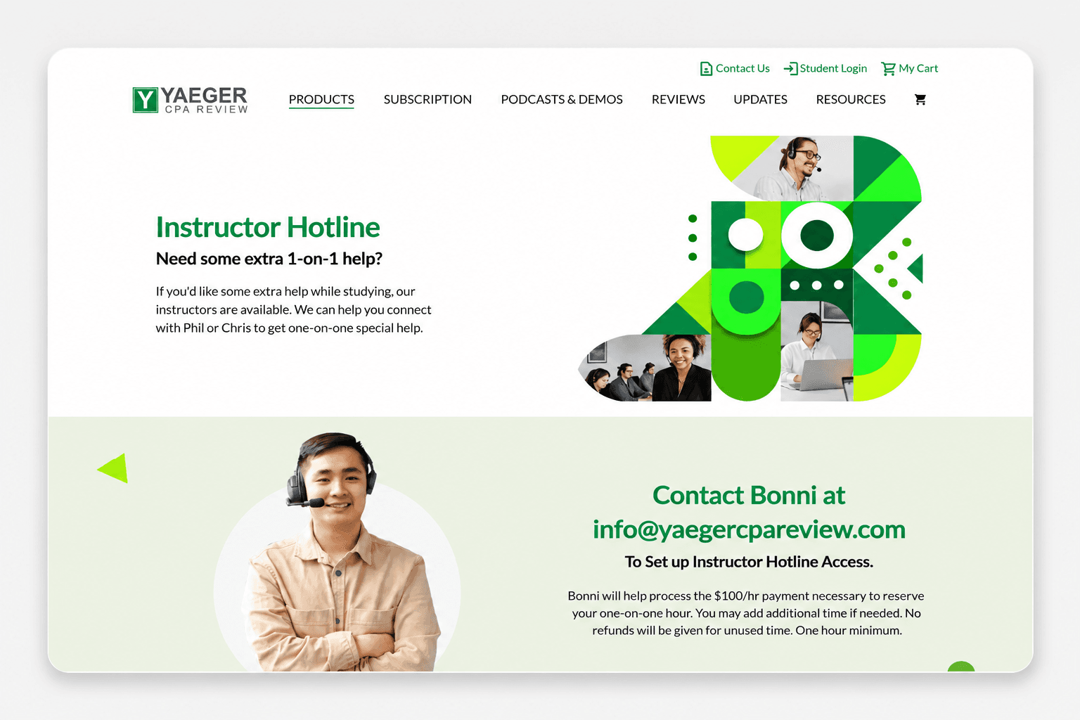 Yaeger CPA Review Platform